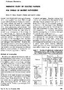 Intensive study of selected families for spread of enteric pathogens