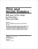 Birth and Fertility Rates by Education 19801985