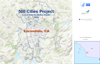 500 Cities Project Local Data for Better Health 2014 Escondido CA