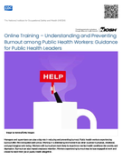 Online Training  Understanding and Preventing Burnout Among Public Health Workers Guidance for Public Health Leaders