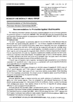 MMWR Morbidity and Mortality Weekly Report June 7 1985  Vol 34  No 22