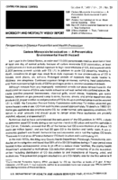 MMWR Morbidity and Mortality Weekly Report October 8 1982  Vol 31  No 39