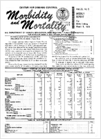 Morbidity and Mortality Weekly Report Vol 25 No 9 week ending March 6 1976