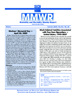 MMWR Morbidity and Mortality Weekly Report Vol 58 No 15 April 24 2009