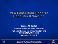 VFC Resolution Update Hepatitis B Vaccine 201610