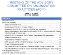Meeting of the Advisory Committee on Immunization Practices ACIP June 1718 2022 summary minutes