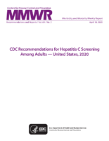 Morbidity and Mortality Weekly Report MMWR Recommendations and Reports  Vol 69  No 2 April 10 2020