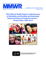 Morbidity and Mortality Weekly Report Supplement October 31 2014  Vol 63  No4