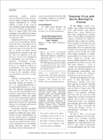 Toscana Virus and Acute Meningitis France