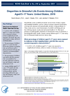 Disparities in Stressful Life Events Among Children Aged 517 Years United States 2019