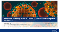 Janssen Investigational COVID19 Vaccine Program