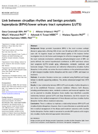 Link Between Circadian Rhythm and Benign Prostatic Hyperplasia BPHLower Urinary Tract Symptoms LUTS