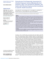 Pennsylvania First Responder Assessment of Chemical Exposure Survey Following the East Palestine Ohio Train Derailment Identifies Job Duties with Chemical Exposures That Contribute to Specific Health Outcomes