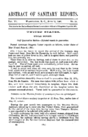 Abstract of sanitary reports  v VI no 24 June 12 1891