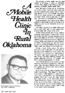 A mobile health clinic in rural Oklahoma