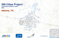 500 Cities Project Local Data for Better Health 2016 Abilene TX