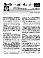 Morbidity and Mortality Weekly Report Vol 4 No 18 May 13 1955