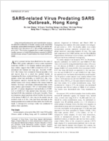 SARSrelated Virus Predating SARS Outbreak Hong Kong