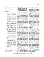 Cryptosporidium Rabbit Genotype a Newly Identified Human Pathogen