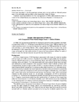 Notice to Readers Update Management of Patients with Suspected Viral Hemorrhagic Fever  United States 1995