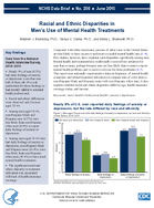 Racial and Ethnic Disparities in Mens Use of Mental Health Treatments