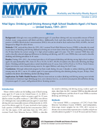 Morbidity and Mortality Weekly Report MMWR  Early Release  Vol 61 October 2 2012