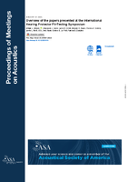 Overview of the Papers Presented at the International Hearing Protector FitTesting Symposium