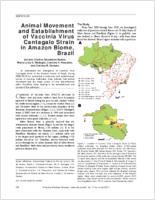 Animal Movement and Establishment of Vaccinia Virus Cantagalo Strain in Amazon Biome Brazil