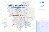 500 Cities Project Local Data for Better Health 2014 Fresno CA