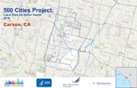 500 Cities Project Local Data for Better Health 2016 Carson CA