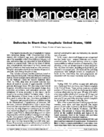 Deliveries in ShortStay Hospitals United States 1980