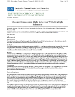Chronic Diseases in Male Veterans With Multiple Sclerosis