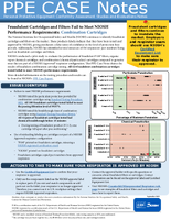 PPE CASE Notes Fraudulent Cartridges and Filters Fail to Meet NIOSH Performance Requriements Combination Cartridges