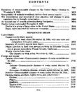 Public Health Reports  v 53 no 47  table of contents
