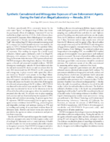 Synthetic Cannabinoid and Mitragynine Exposure of Law Enforcement Agents During the Raid of an Illegal Laboratory  Nevada 2014