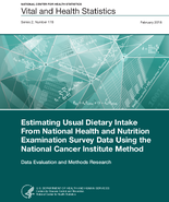 Estimating Usual Dietary Intake From National Health and Nutrition Examination Survey Data Using the National Cancer Institute Method
