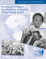 Americas children key national indicators of wellbeing 2003