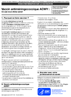 Vaccin antimeningococcique ACWY  ce que vous devez savoir