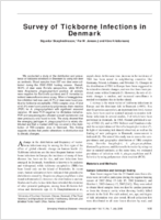 Survey of Tickborne Infections in Denmark