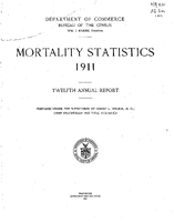 Mortality Statistics 1911