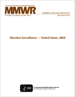 Morbidity and Mortality Weekly Report MMWR Surveillance Summaries November 2011  Vol 60  No SS15