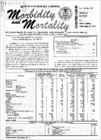 Morbidity and Mortality Weekly Report Vol 24 No 36 week ending September 6 1975