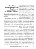 Novel Human Metapneumovirus Sublineage