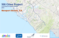 500 Cities Project Local Data for Better Health 2016 Newport Beach CA