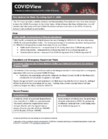 COVIDView A Weekly Surveillance Summary of US COVID19 Activity Week 15 ending April 11 2020
