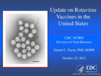 Update on rotavirus vaccines in the United States