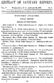 Abstract of sanitary reports  v V no 4 January 4 1890