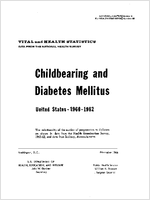 Childbearing and diabetes mellitus United States 19601962