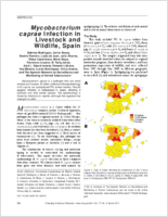 Mycobacterium caprae Infection in Livestock and Wildlife Spain