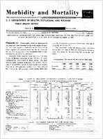 Morbidity and Mortality Weekly Report Vol 11 No 41 for Release October 19 1962
